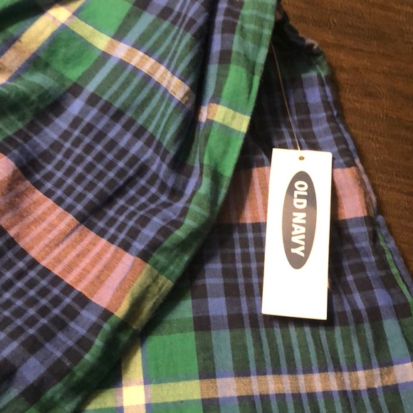 Cute plaid lightweight blouse - Picture 4 of 5